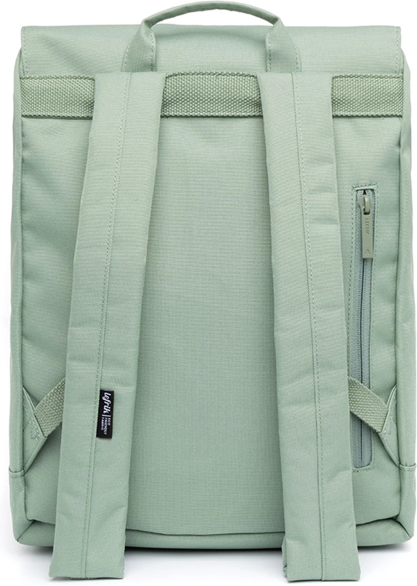 Lefrik Scout Laptop Rugzak - Eco Friendly - Recycled Materiaal - 14 Inch - New Sage 7 Lefrik Scout Laptop Rugzak - Eco Friendly - Recycled Materiaal - 14 Inch - New Sage - Afbeelding 5