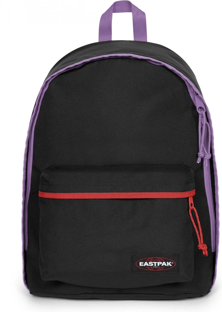 Eastpak OUT OF OFFICE Rugzak, 27 Liter, 13.3 Inch Laptopvak - Kontrast Violet Red 9 Eastpak OUT OF OFFICE Rugzak, 27 Liter, 13.3 Inch Laptopvak - Kontrast Violet Red - Afbeelding 7