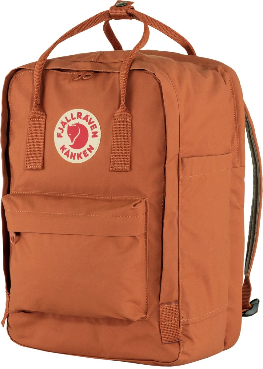 Fjallraven Fjällräven Kånken Laptop 15" Unisex Rugzak - Terracotta Brown 4 Fjallraven Fjällräven Kånken Laptop 15" Unisex Rugzak - Terracotta Brown - Afbeelding 2