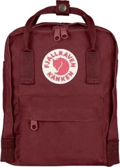Fjallraven Fjällräven Kånken Mini Unisex Rugzak - Ox Red 27 Fjallraven Fjällräven Kånken Mini Unisex Rugzak - Ox Red -Tas Kortingswinkel 858x1200 7