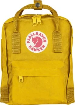Fjallraven Fjällräven Kånken Mini Unisex Rugzak - Warm Yellow -Tas Kortingswinkel 859x1200 16