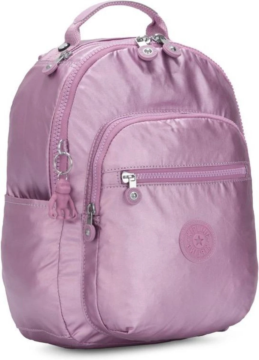Kipling Seoul S Metallic Berry 4 Kipling Seoul S Metallic Berry - Afbeelding 2