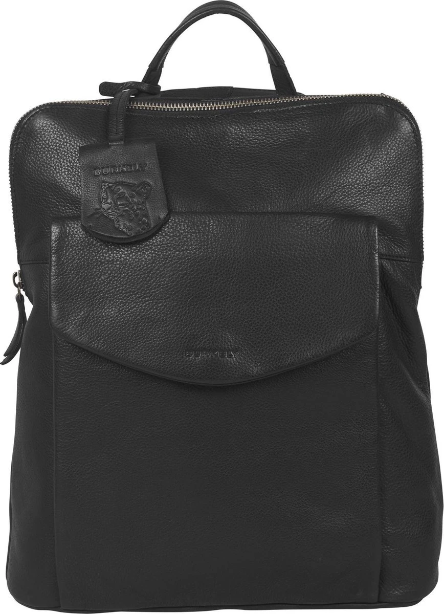 BURKELY Just Jackie Backpack Crossover Rugzak - Zwart 4 BURKELY Just Jackie Backpack Crossover Rugzak - Zwart - Afbeelding 2