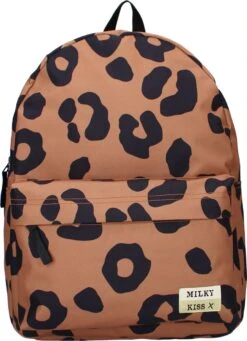 Milky Kiss Fun Vibes Rugzak - Schooltas Meisje - Bruin