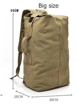 CANVAS Heavy Duty Ghurka Army Reistas RUGZAK 35 Liter! Zwart -Tas Kortingswinkel 870x1200 13
