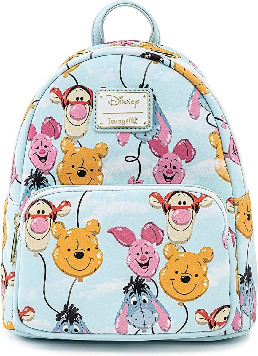 FUNKO Loungefly: Disney Winnie De Poeh Ballon Vrienden Mini Rugzak 3 FUNKO Loungefly: Disney Winnie De Poeh Ballon Vrienden Mini Rugzak