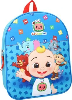 Cocomelon Rugzak Here We Go! 3d Junior 8,5 Liter Polyester Blauw -Tas Kortingswinkel 870x1200 23