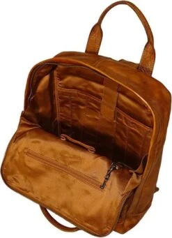 Bear Design Maja Leren Rugzak - Cognac -Tas Kortingswinkel 870x1200 7
