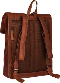 Burkely Antique Avery Unisex Rugzak - Cognac -Tas Kortingswinkel 871x1200 1
