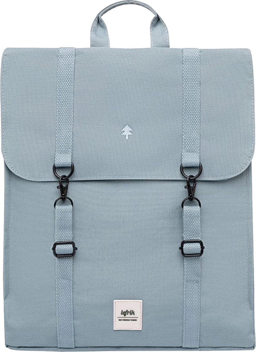 Lefrik Handy Laptop Rugzak - Eco Friendly - Recycled Materiaal - 15 Inch - Stone Blue 7 Lefrik Handy Laptop Rugzak - Eco Friendly - Recycled Materiaal - 15 Inch - Stone Blue - Afbeelding 5