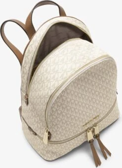 Michael Kors Rhea M Dames Rugzak - Vanilla -Tas Kortingswinkel 875x1200 8