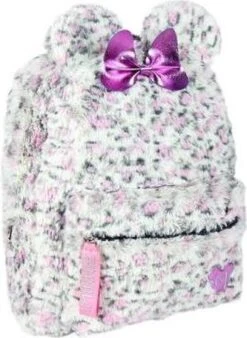 Rugzak Minnie Mouse - Pluche Wit Roze Kindertas Voor School - Schooltas, Disney Schooltas -Tas Kortingswinkel 877x1200 5