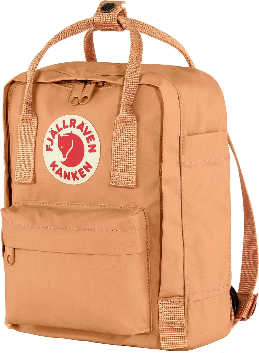 Fjallraven Fjällräven Kånken Mini Unisex Rugzak - Peach Sand 9 Fjallraven Fjällräven Kånken Mini Unisex Rugzak - Peach Sand - Afbeelding 7