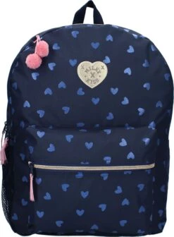 Milky Kiss Ballerina - Rugzak - Schooltas Meisje - Blauw - Hartjes -Tas Kortingswinkel 883x1200 11