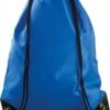 Merkloos Sport Gymtas/draagtas In Kleur Kobalt Blauw Met Handig Rijgkoord 34 X 44 Cm Van Polyester En Verstevigde Hoeken -Tas Kortingswinkel 884x1200 15
