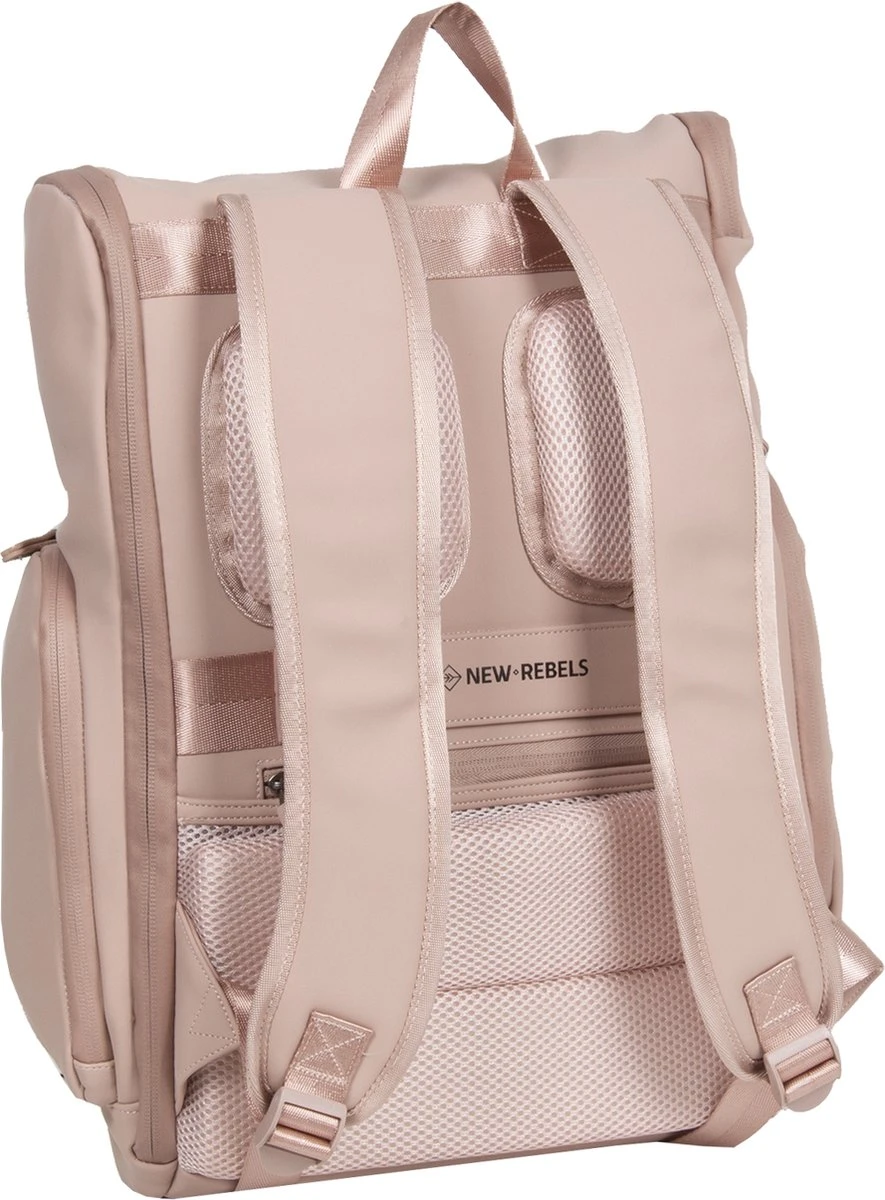 New Rebels® William - Rugtas - Roze - Waterafstotend - 15.6151413121087 - 28x15x43cm - Rugzak / Backpack 5 New Rebels® William - Rugtas - Roze - Waterafstotend - 15.6151413121087 - 28x15x43cm - Rugzak / Backpack - Afbeelding 3
