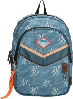 Beagles Originals Kids Adventures - Rugzak - Vliegtuig Print