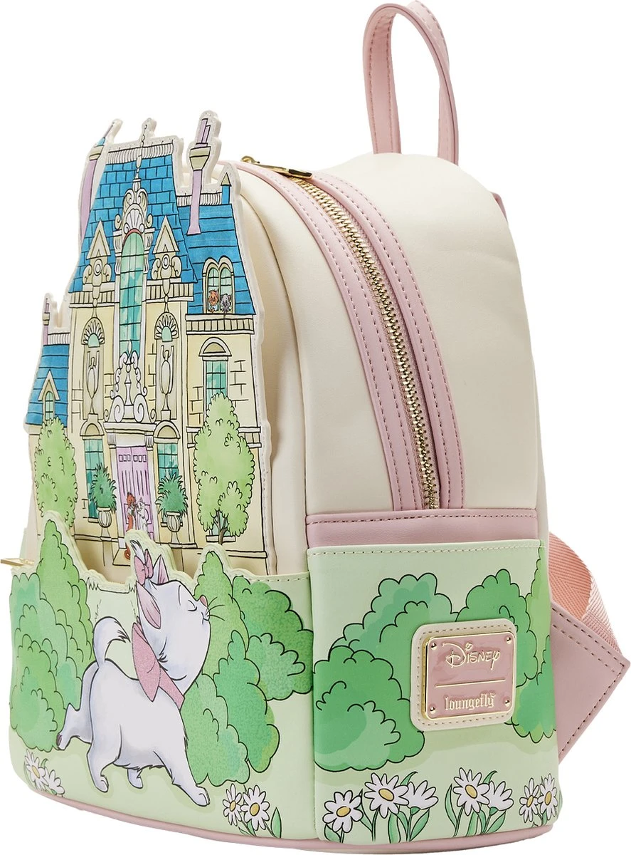 Disney Loungefly Backpack The Aristocats Marie House 4 Disney Loungefly Backpack The Aristocats Marie House - Afbeelding 2