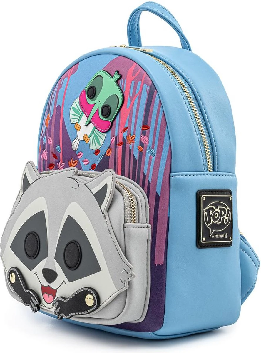 Disney Loungefly Rugtas Pocahontas Meeko & Flit Funko Pop 4 Disney Loungefly Rugtas Pocahontas Meeko & Flit Funko Pop - Afbeelding 2