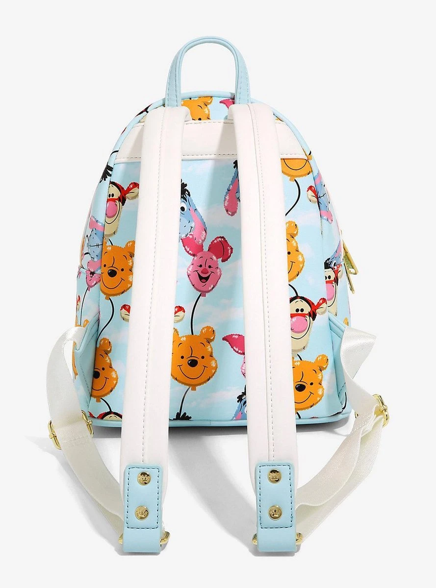 FUNKO Loungefly: Disney Winnie De Poeh Ballon Vrienden Mini Rugzak 5 FUNKO Loungefly: Disney Winnie De Poeh Ballon Vrienden Mini Rugzak - Afbeelding 3