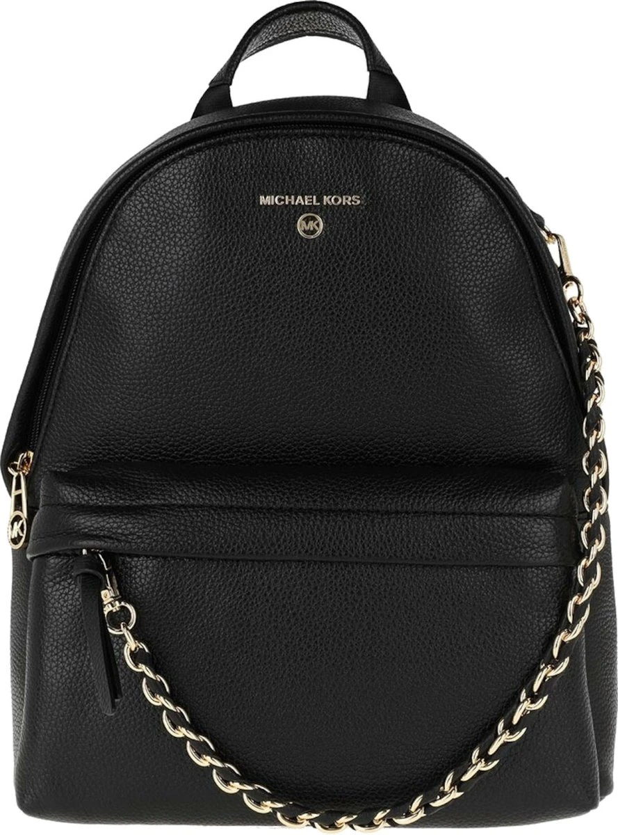 Michael Kors Slater Dames Rugzak Leer - Zwart 3 Michael Kors Slater Dames Rugzak Leer - Zwart