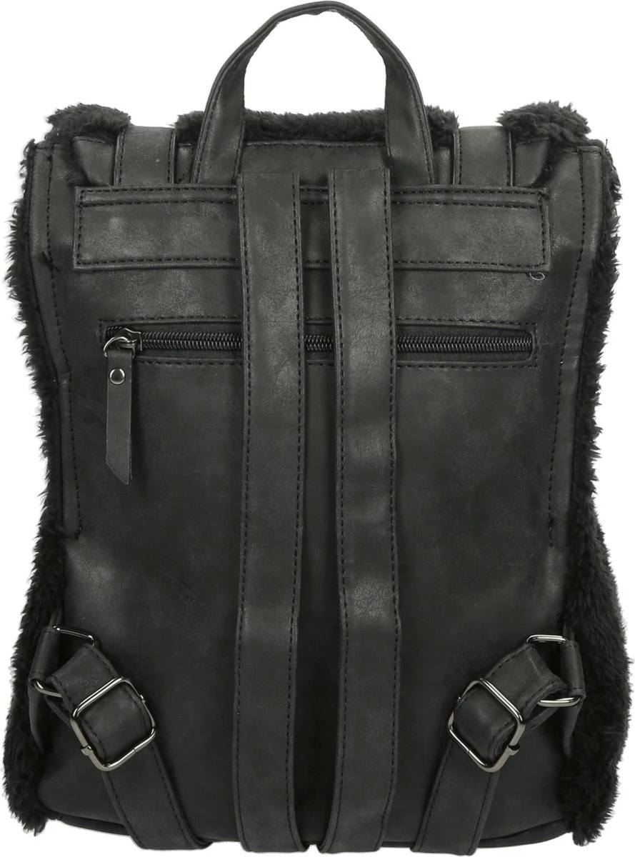 Enrico Benetti Teddy Rugzak 66654 - Zwart 6 Enrico Benetti Teddy Rugzak 66654 - Zwart - Afbeelding 4