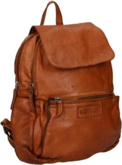 DSTRCT Harrington Road Leren Rugtas - Cognac -Tas Kortingswinkel 889x1200 8