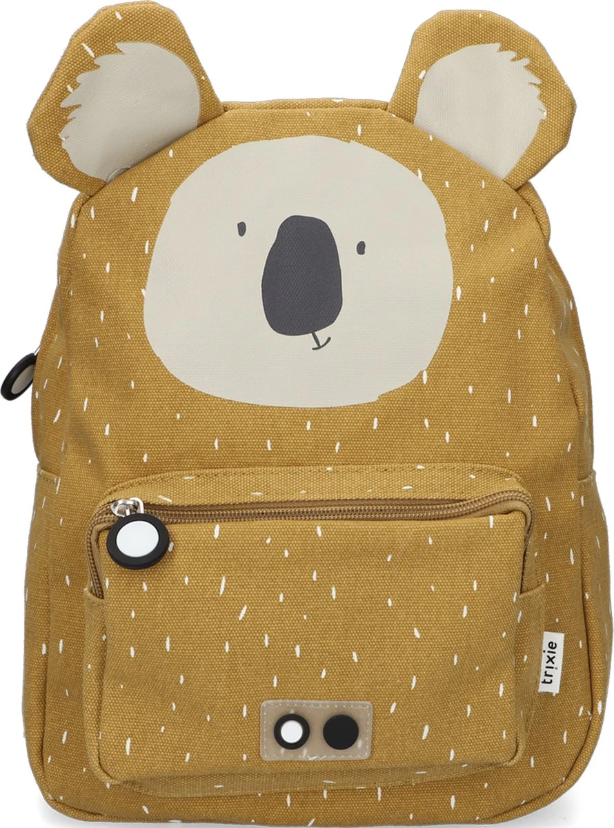Trixie Kinderrugzak / Rugtas / Schooltas - Backpack - 3 Liter - Katoen - Geel 18 Trixie Kinderrugzak / Rugtas / Schooltas - Backpack - 3 Liter - Katoen - Geel - Afbeelding 16