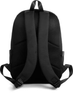 YLX Finch Rugzak. Zwart. Recyceld Rpet Materiaal. Gerecyclede Plastic Flessen - Eco Friendly. Volwassenen - Tieners - Middelbare Scholieren - Jongens - Meisjes. 14" Laptop Sleeve. Backpack - Schooltas - Rugzak -Tas Kortingswinkel 890x1200 5