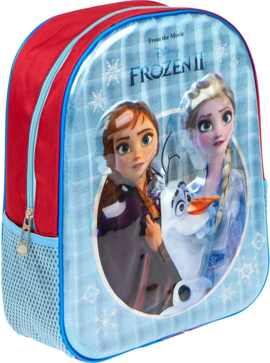 Disney Frozen 2 Rugzak 9 Liter Polyester Blauw/rood - 5949043755018 4 Disney Frozen 2 Rugzak 9 Liter Polyester Blauw/rood - 5949043755018 - Afbeelding 2