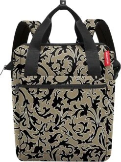Reisenthel Allrounder R Schouder/ Rugtas - 12L - Baroque Marble Zwart