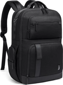 Bange - Laptop Rugzak 15,6 Inch - Anti Diefstal Rugzak - Zwart -Tas Kortingswinkel 898x1200