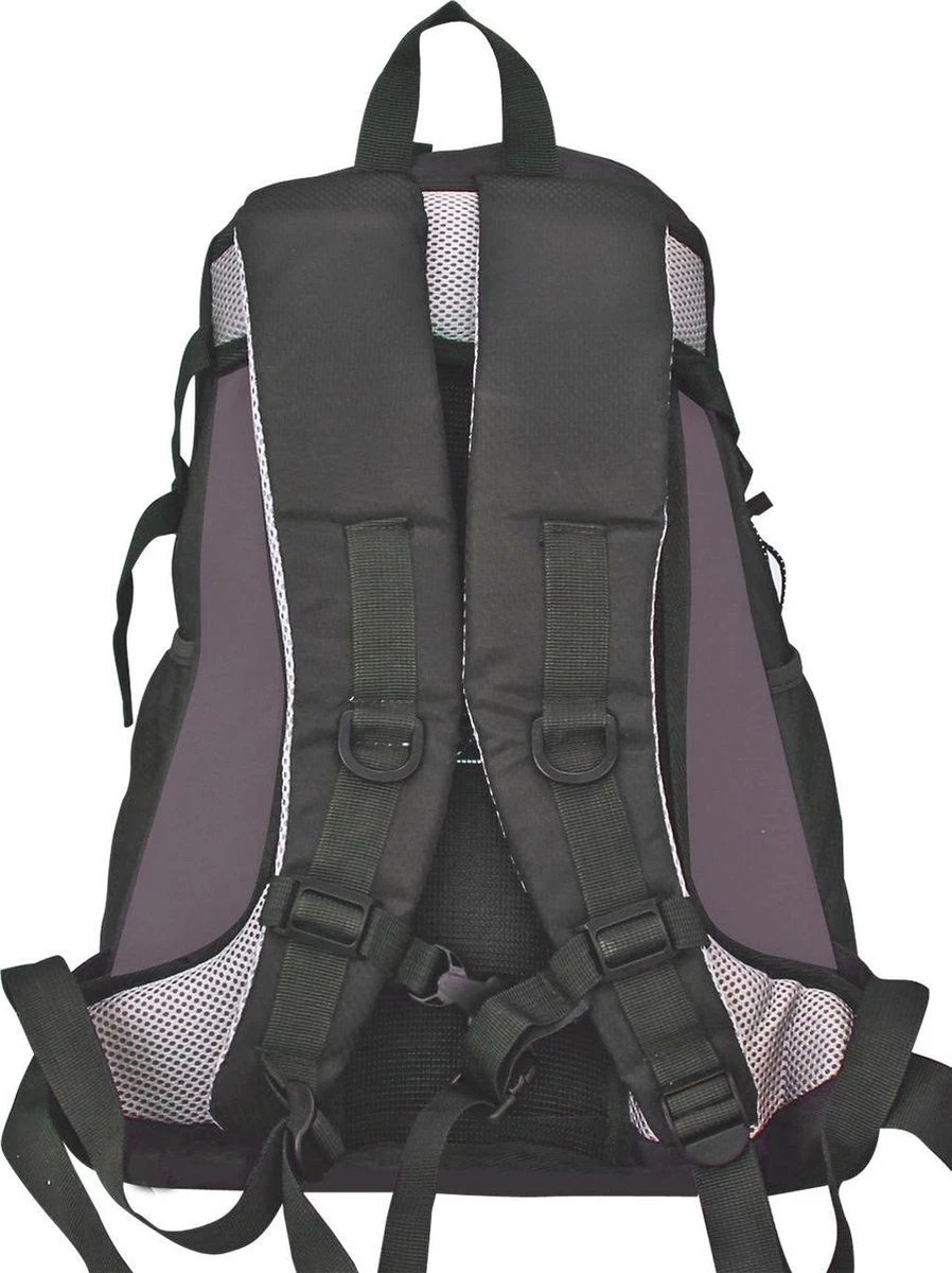 Abbey Outdoor Rugzak Aero-Fit - Summit 30L - Zwart/Antraciet/Rood 6 Abbey Outdoor Rugzak Aero-Fit - Summit 30L - Zwart/Antraciet/Rood - Afbeelding 4