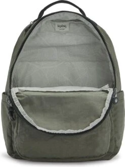Kipling SEOUL Rugzak, 27 Liter, 15 Inch Laptopvak - Green Moss -Tas Kortingswinkel 900x1200 18