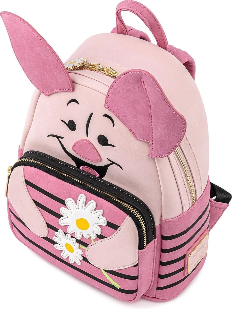 FUNKO Loungefly: Disney Winnie De Poeh Knorretje Cosplay Mini Rugzak 6 FUNKO Loungefly: Disney Winnie De Poeh Knorretje Cosplay Mini Rugzak - Afbeelding 4