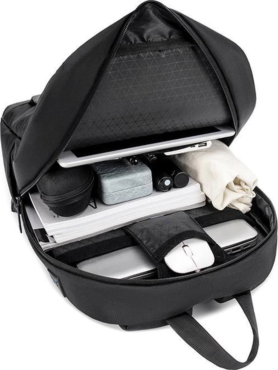 Golden Wolf Rugtas - Rugzak - Laptoptas - Motortas - Zwart 6 Golden Wolf Rugtas - Rugzak - Laptoptas - Motortas - Zwart - Afbeelding 4