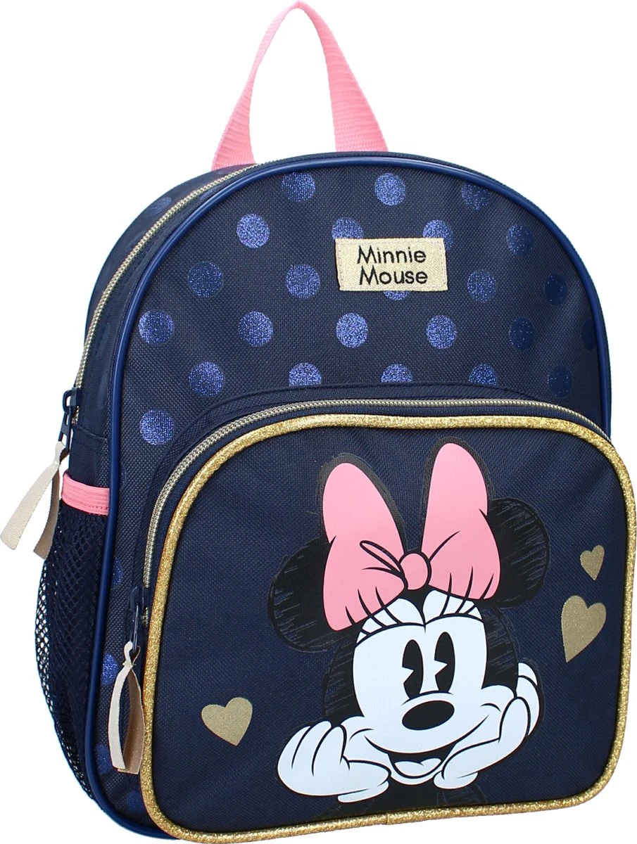 Minnie Mouse Glitter Love Rugzak - Blauw 5 Minnie Mouse Glitter Love Rugzak - Blauw - Afbeelding 3