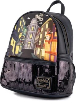 Rugtas Harry Potter Wegisweg - Diagon Alley Sequin- Loungefly -Tas Kortingswinkel 907x1200 8