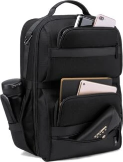 Bange Rugtas - 15,6 Inch - Laptop Rugzak - Waterafstotend - Zwart - Incl. Smart Thermosfles 24 Bange Rugtas - 15,6 Inch - Laptop Rugzak - Waterafstotend - Zwart - Incl. Smart Thermosfles -Tas Kortingswinkel 909x1200 2