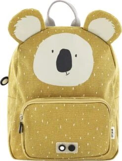Trixie Kinderrugzak / Rugtas / Schooltas - Backpack - 3 Liter - Katoen - Geel