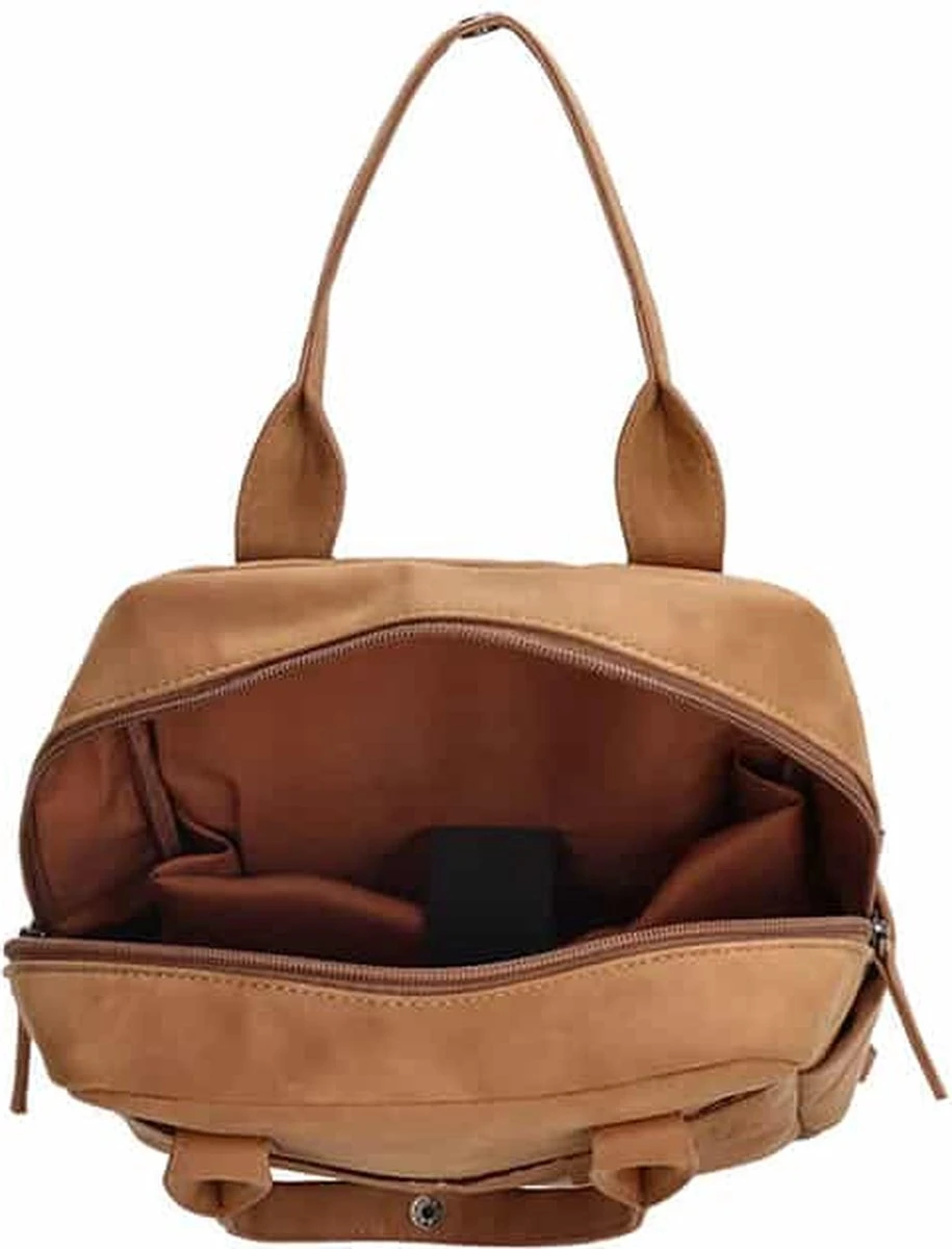 Zebra Trends Rugzak Merel Camel 6 Zebra Trends Rugzak Merel Camel - Afbeelding 4