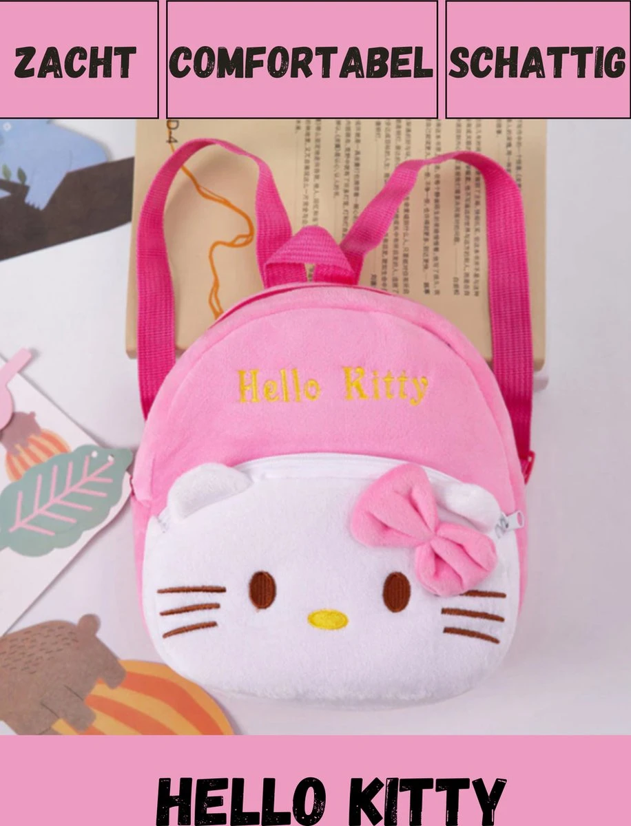 Kinderrugzak Hello Kitty - Kinderrugzak - Schooltas Basisschool - Kleuter En Peuter Rugzak 4 Kinderrugzak Hello Kitty - Kinderrugzak - Schooltas Basisschool - Kleuter En Peuter Rugzak - Afbeelding 2