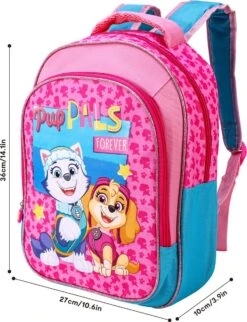 Paw Patrol SKYE & EVEREST Rugzak Rugtas School Tas 5-10 Jaar Roze -Tas Kortingswinkel 920x1200 11