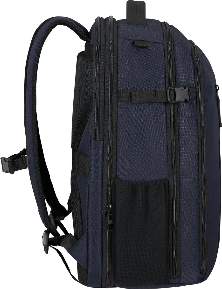 Samsonite Rugzak Met Laptopvak - Roader Laptop Backpack 17.3 - Dark Blue 4 Samsonite Rugzak Met Laptopvak - Roader Laptop Backpack 17.3 - Dark Blue - Afbeelding 2