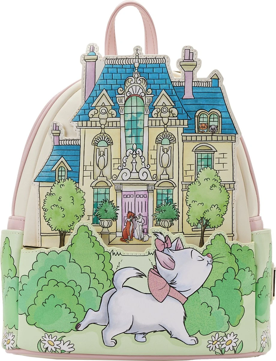 Disney Loungefly Backpack The Aristocats Marie House 3 Disney Loungefly Backpack The Aristocats Marie House