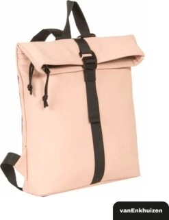 VanEnkhuizen Rolltop Rugzak 9 Liter - Waterafstotend En Thermo Materiaal - Roze