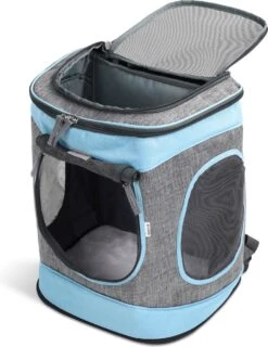 Navaris Rugzak Voor Hond En Kat - Rugzak Voor Vervoeren Huisdier - Huisdieren Draagtas Met Buikriem - 31 X 26 X 40 Cm - Belastbaar Tot 15 Kilo -Tas Kortingswinkel 926x1200 7