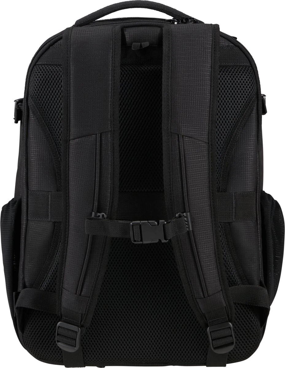 Samsonite Rugzak Met Laptopvak - Roader Laptop Backpack 15.6 - Deep Black 5 Samsonite Rugzak Met Laptopvak - Roader Laptop Backpack 15.6 - Deep Black - Afbeelding 3