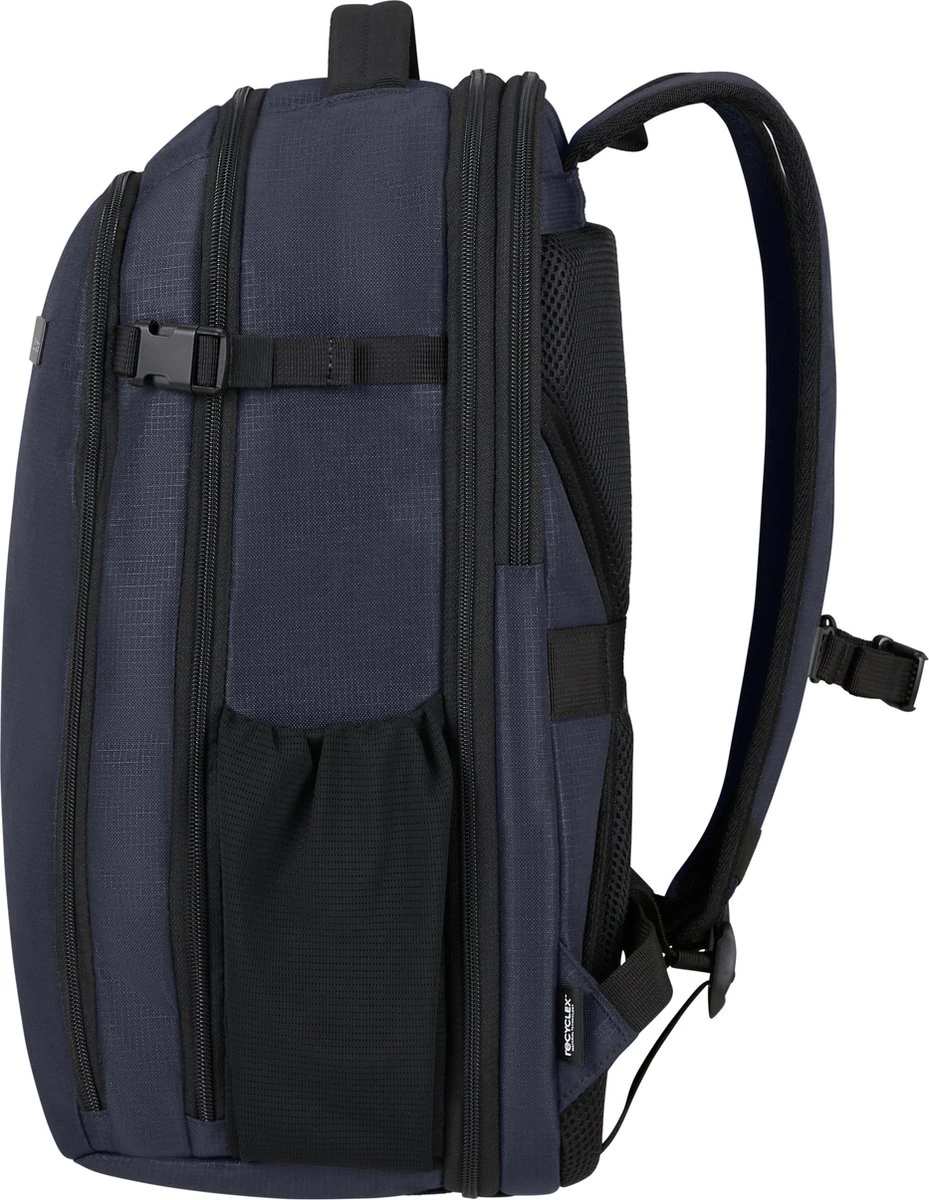 Samsonite Rugzak Met Laptopvak - Roader Laptop Backpack 17.3 - Dark Blue 11 Samsonite Rugzak Met Laptopvak - Roader Laptop Backpack 17.3 - Dark Blue - Afbeelding 9