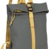 New Rebels® Tim - Rugtas - Grijs/Geel - Waterbestendig - Roll-top - 1312108 - 27x8x33cm - Rugzak / Backpack -Tas Kortingswinkel 930x1200 3